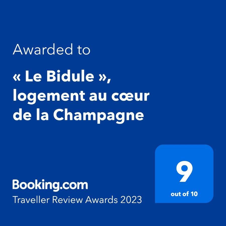 « Le Bidule », Logement Au Coeur De La Champagne Chouilly Zewnętrze zdjęcie